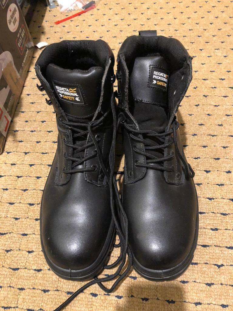 regatta steel toe cap boots